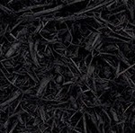 Double Shredded Dye Black Mulch | Frederick Maryland