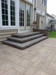 Interlocking Paver Installed Patio Frederick Maryland