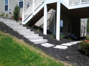 Custom Outdoor Stairway Frederick MD