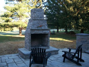 Outdoor Fireplaces in Frederick County Maryland