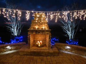 Outdoor Lighting and Firepits in Frederick County Maryland