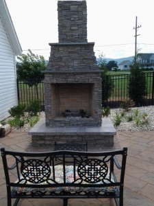 Outdoor Fireplaces and Firepits in Frederick Maryland