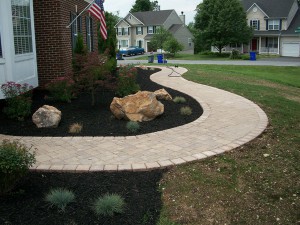 Interlocking Paver Installation in Frederick Maryland