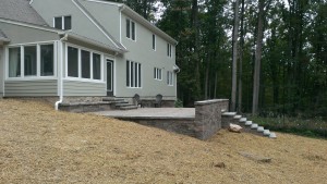 Patio Walls in Montgomery County Maryland