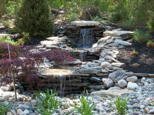 Water Features and Waterfalls in Montgomery County Maryland