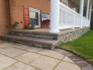 stonework steps