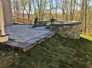 wall firepit
