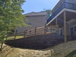 wall retaining