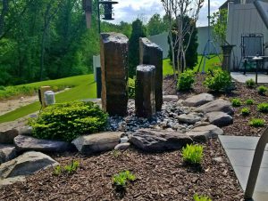 water feature 3 stone fountain